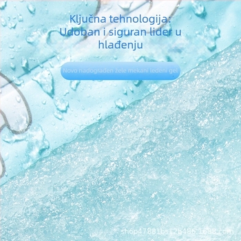 Ljetna rashladna podloga za mačke i pse, mekani gel za hlađenje, otporna na ogrebotine, velika rashladna podloga