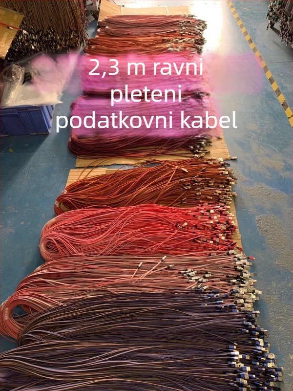 Najlonski pleteni USB kabel za punjenje i prijenos podataka s Lightning, Micro-USB i USB-C konektorima, duljine 2 m ili 3 m.