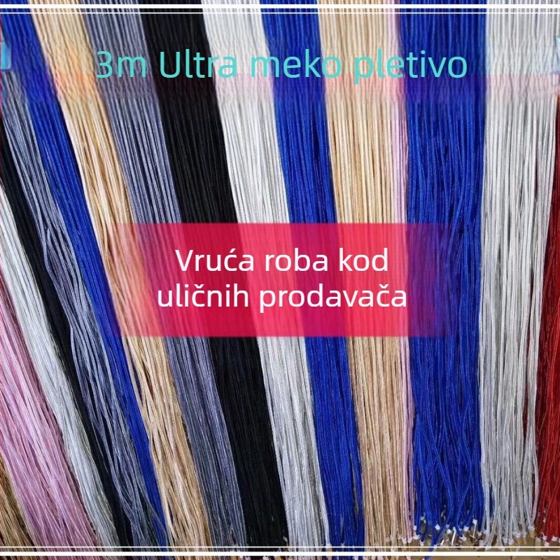 Najlonski pleteni USB kabel za punjenje i prijenos podataka s Lightning, Micro-USB i USB-C konektorima, duljine 2 m ili 3 m.