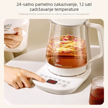 Midea MK-Y12Q Višenamjenski čajnik za cvjetni čaj – električni čajnik