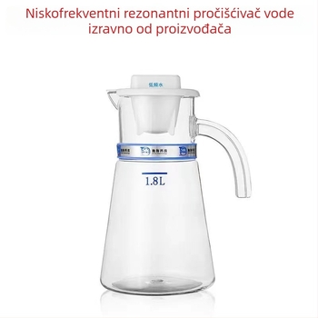 Električna kanta za vodu s niskofrekvencijskim rezonancijama 7,8 Hz za vodu s malim molekulama, kapacitet 2,3 L, digitalno dodirno upravljanje, kućište od PC plastike.
