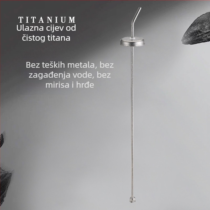 Čista titanijska vodna dovodna cijev za električni čajnik i pumpu