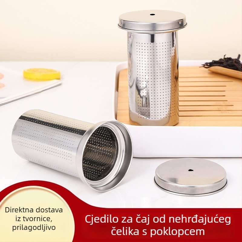 Filtr za čaj od nehrđajućeg čelika za stakleni čajnik - sito za čajne listove