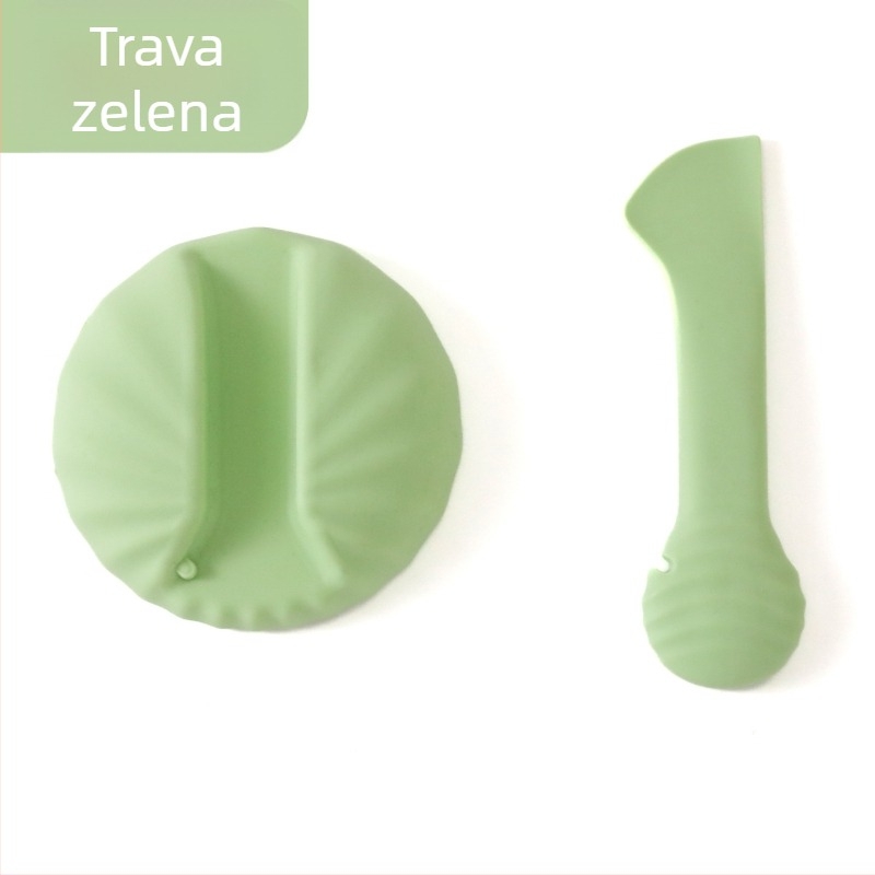 Silikonski poklopac za konzerve s žličicom za kućne ljubimce — otvarač i brtveni alat