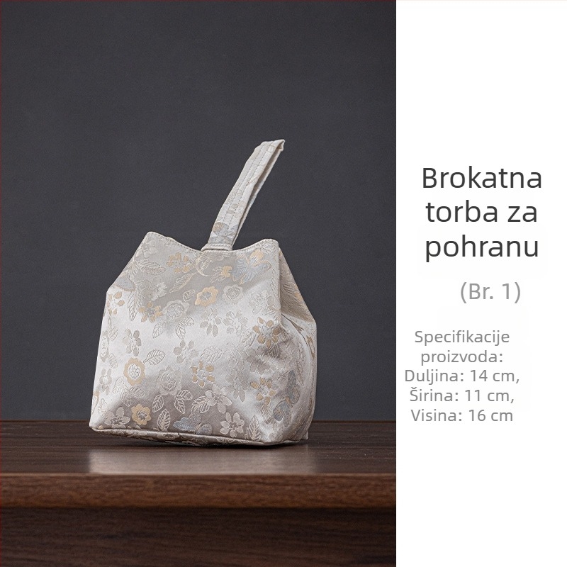 Putni čajni set s torbom za pohranu – prijenosni čajnik i dvije šalice