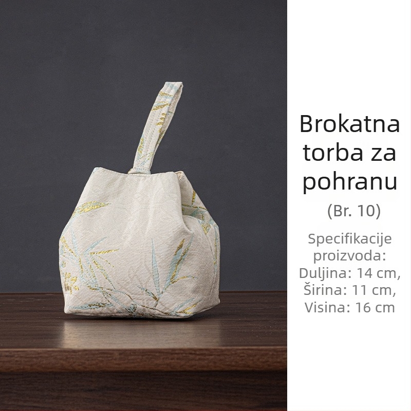Putni čajni set s torbom za pohranu – prijenosni čajnik i dvije šalice