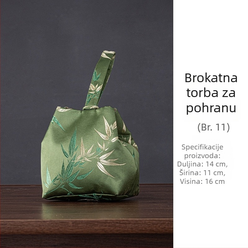 Putni čajni set s torbom za pohranu – prijenosni čajnik i dvije šalice