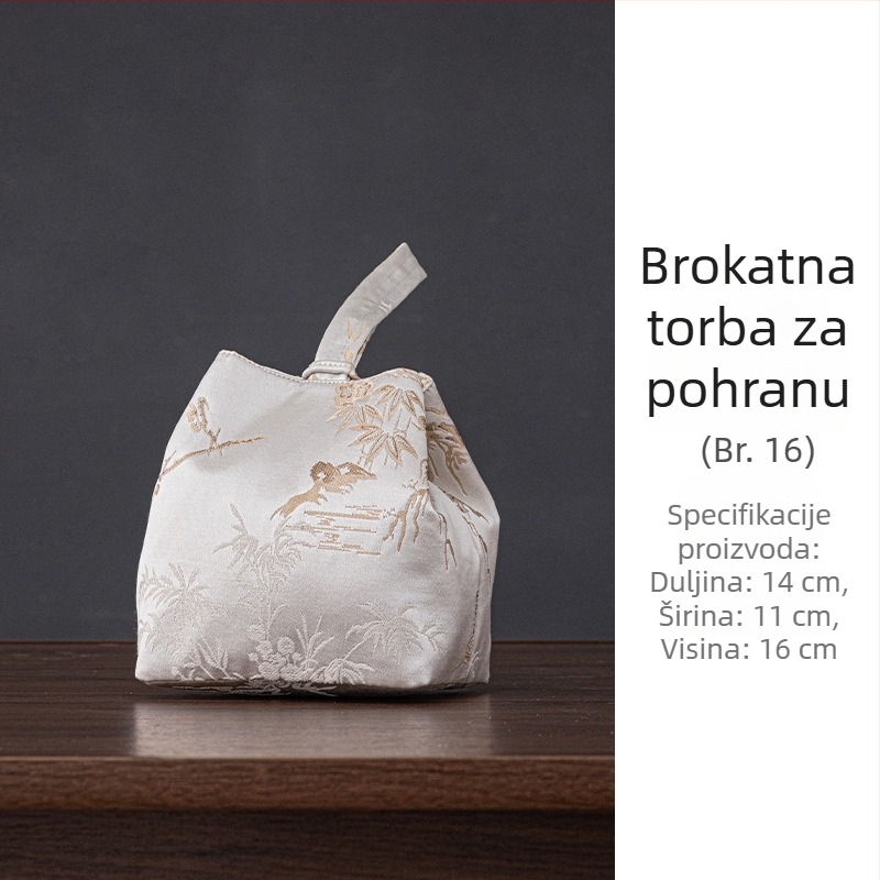 Putni čajni set s torbom za pohranu – prijenosni čajnik i dvije šalice