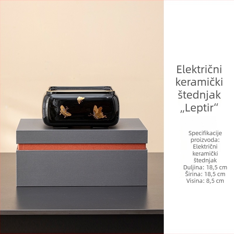 Inteligentni električni keramički čajni set sa staklenim čajnikom i posudom velike kapacitete
