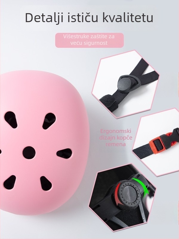 Kaciga Plum Blossom, unisex za biciklizam, prozračna i udobna, aerodinamična zaštita za vožnju biciklom