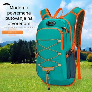 Lagani planinarski ruksak s zaštitom kralježnice, vodootporan ruksak za vožnju biciklom, za aktivnosti na otvorenom, kapacitet do 20 L.