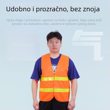 Reflektirajuća sigurnosna vesta za gradilišta i noćni rad
