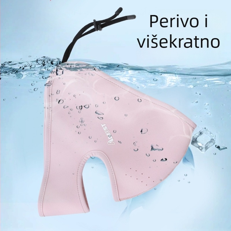 Maska za cijelo lice s UV zaštitom i toplinom, prozračna 3D maska za vožnju biciklom na otvorenom