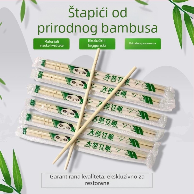 PET štapići za kućnu upotrebu, po jedan par po osobi, protuklizni, ne blijede, lako se dezinficiraju, dizajn protiv plijesni, s motivom crtanih likova