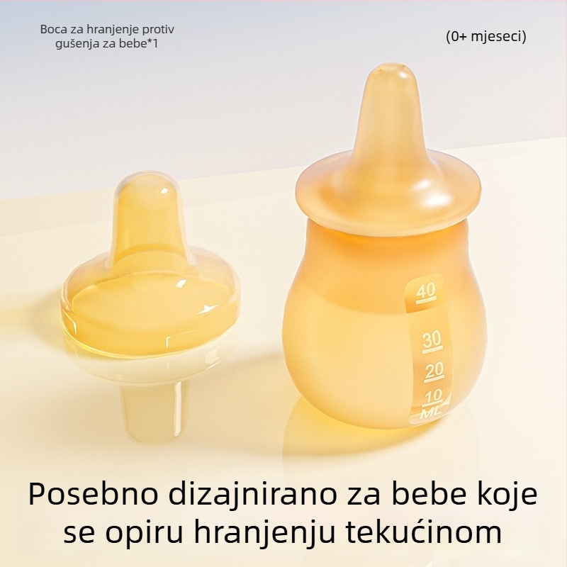 Silikonski dozator lijekova za bebe — kapljični podavač tekućina za vodu i lijekove