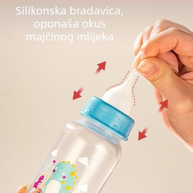 Hranilna bočica za novorođene kućne ljubimce, bočica za štence i mačiće s bradavicom