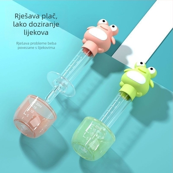 Silikonski uređaj za davanje lijekova bebama i djeci – sprječava gušenje, kapljica za vodu i lijekove