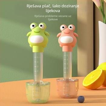 Silikonski uređaj za davanje lijekova bebama i djeci – sprječava gušenje, kapljica za vodu i lijekove