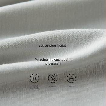 Kalisi muške boxerice od modalnog materijala, bezšivne, prozračne, jednobojne s kontrastnim dizajnom