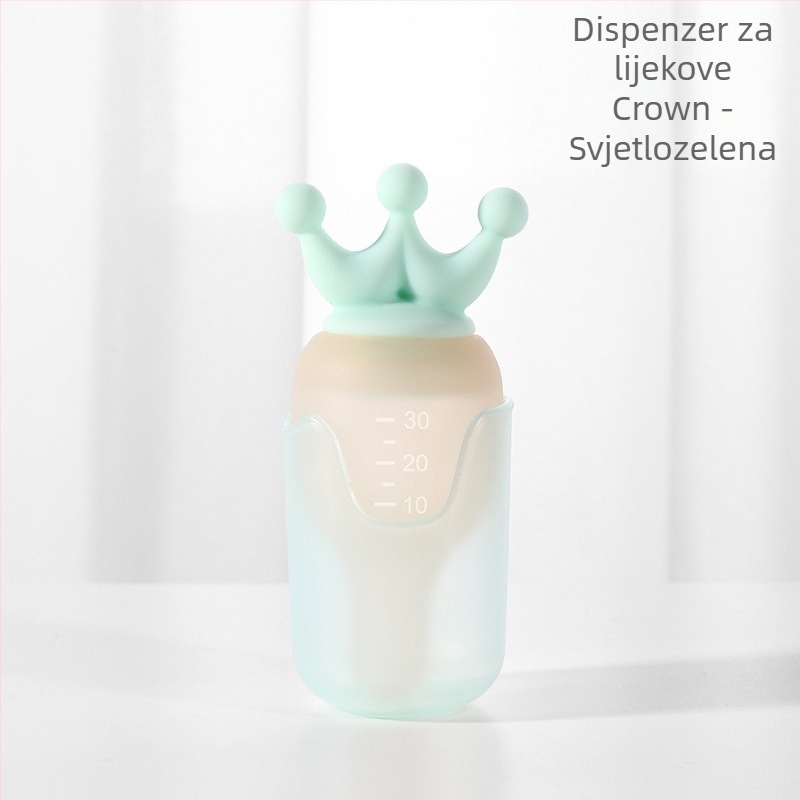 Silikonski dozator lijekova za bebe – doza vode u obliku dude, sprječava gušenje