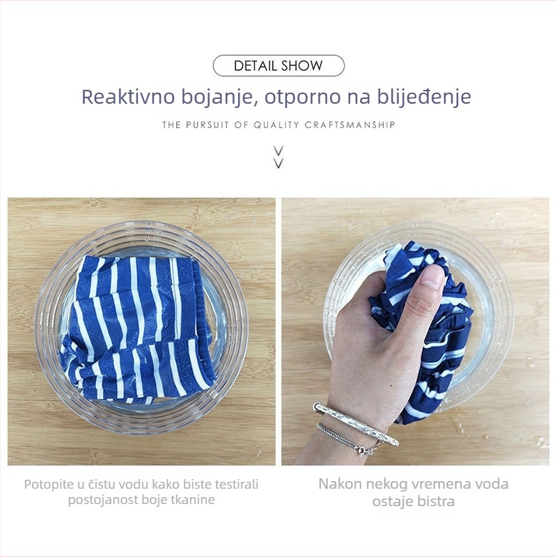 Muške pamučne bokserice s prugama, niski pojas, prozračne