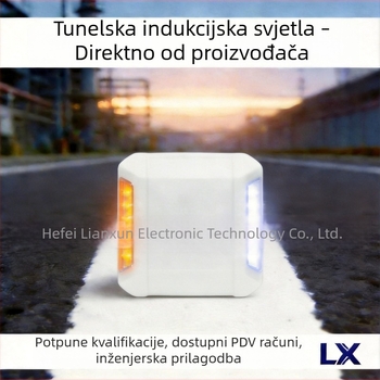 LED vodootporna tunelska indukcijska svjetiljka s konturnim indikatorom