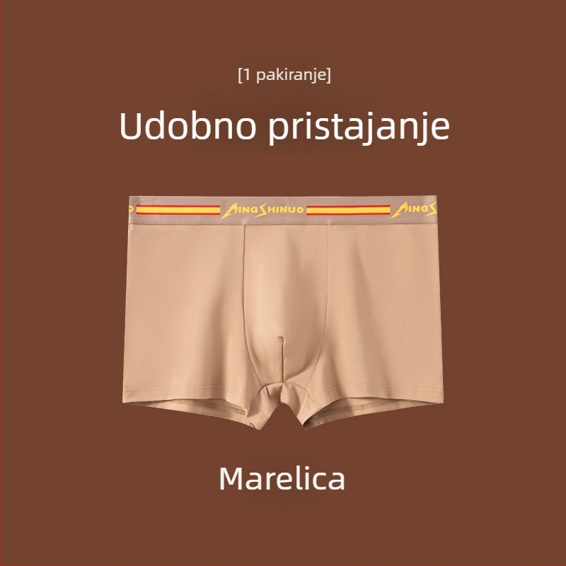 Muške bokserice od 100% pamuka, s dvije magnete, prozračne i antibakterijske, velika veličina