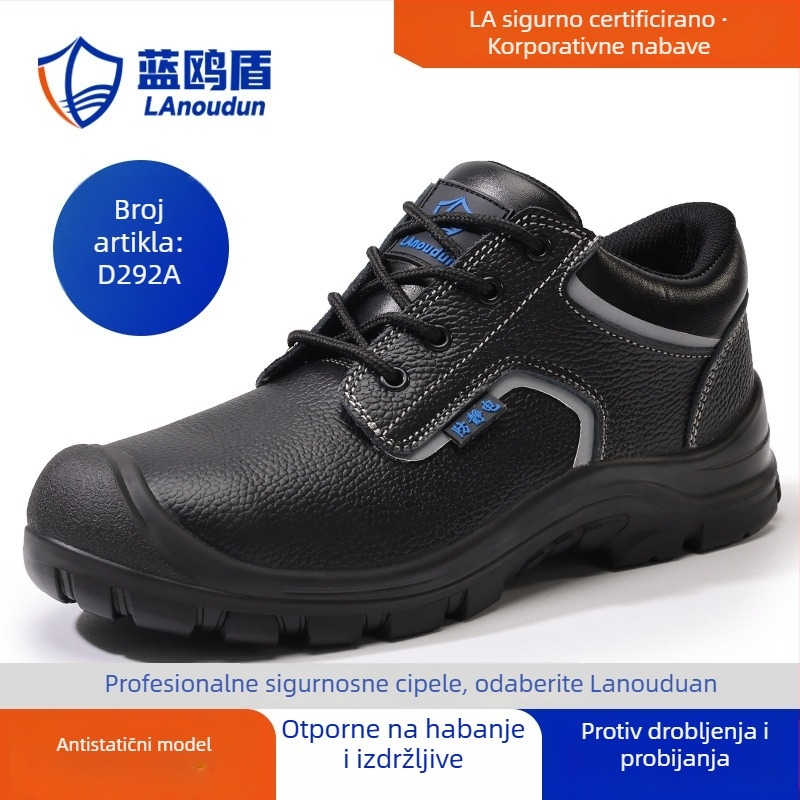 Antistatne zaštitne cipele s čeličnim prstom, otporne na habanje i probijanje, za radionice
