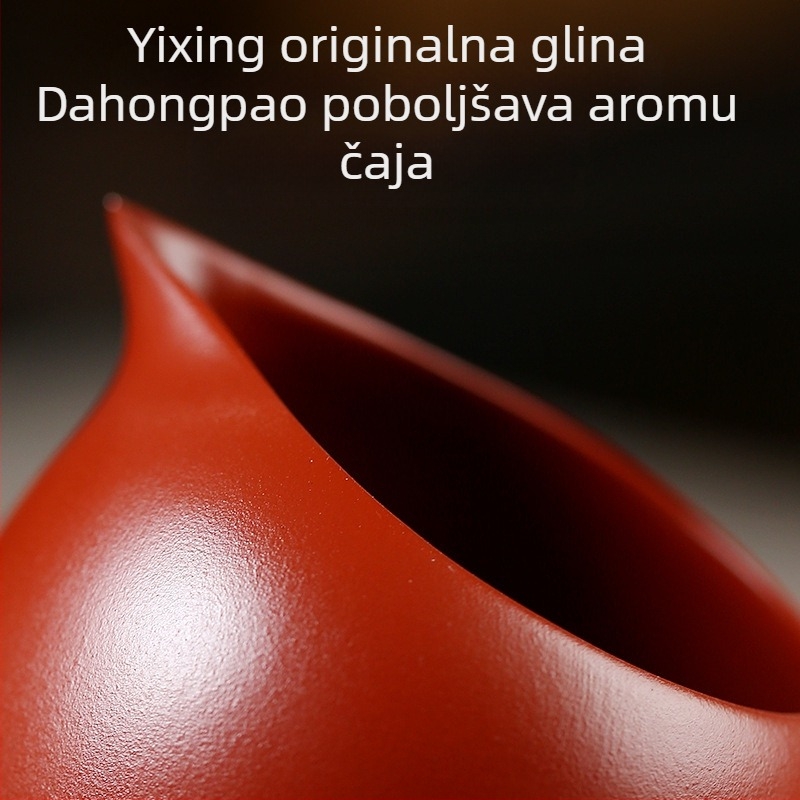 Set Gongfu čaja od Yixing Zisha gline, potpuno ručna izrada, otporna na toplinu, kućni set za čaj s čašom za ravnomjernu raspodjelu