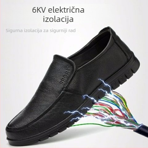 Električarske izolacijske cipele 6kV, vodootporne, protuklizne klompe za kuhare