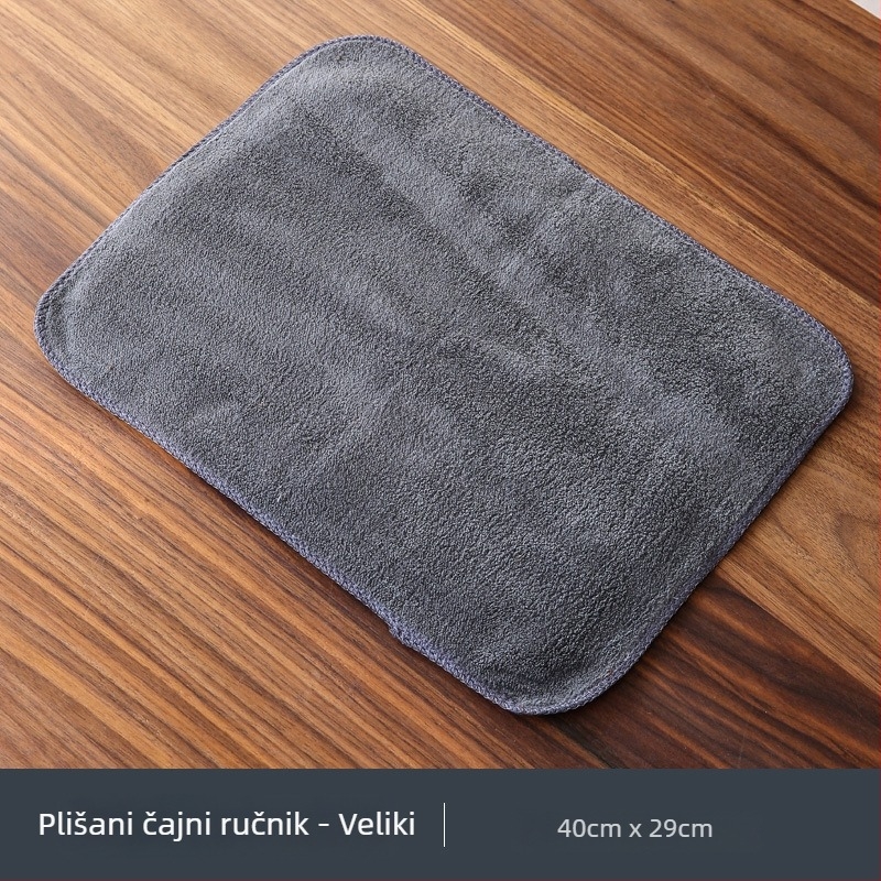 Velika upijajuća krpa za čaj, debela, za čajni set i stol za čaj, Zen stil podloga za stol