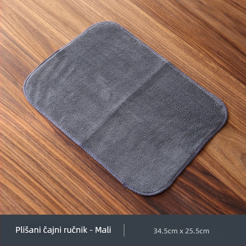 Velika upijajuća krpa za čaj, debela, za čajni set i stol za čaj, Zen stil podloga za stol