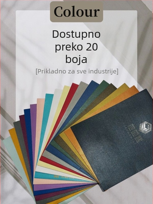 A4 ugovorni folder s folijom na naslovnici, crni, uspravni arhivski džep za potpis