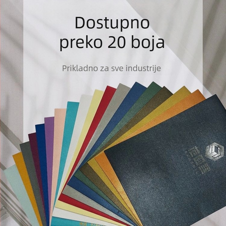 A4 ugovorni folder s folijom na naslovnici, crni, uspravni arhivski džep za potpis