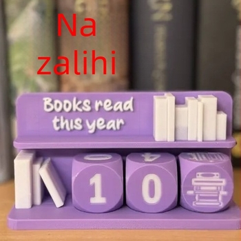 Brojač čitanja za policu knjiga