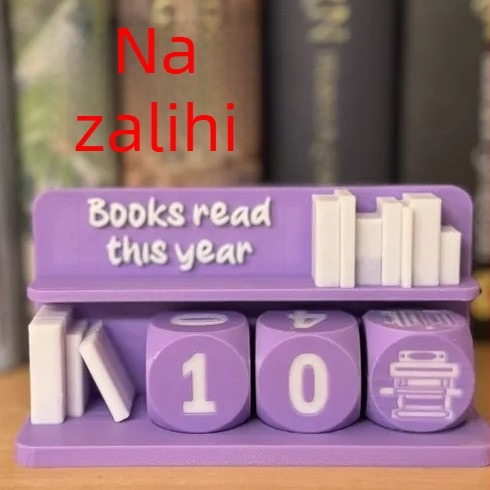 Brojač čitanja za policu knjiga