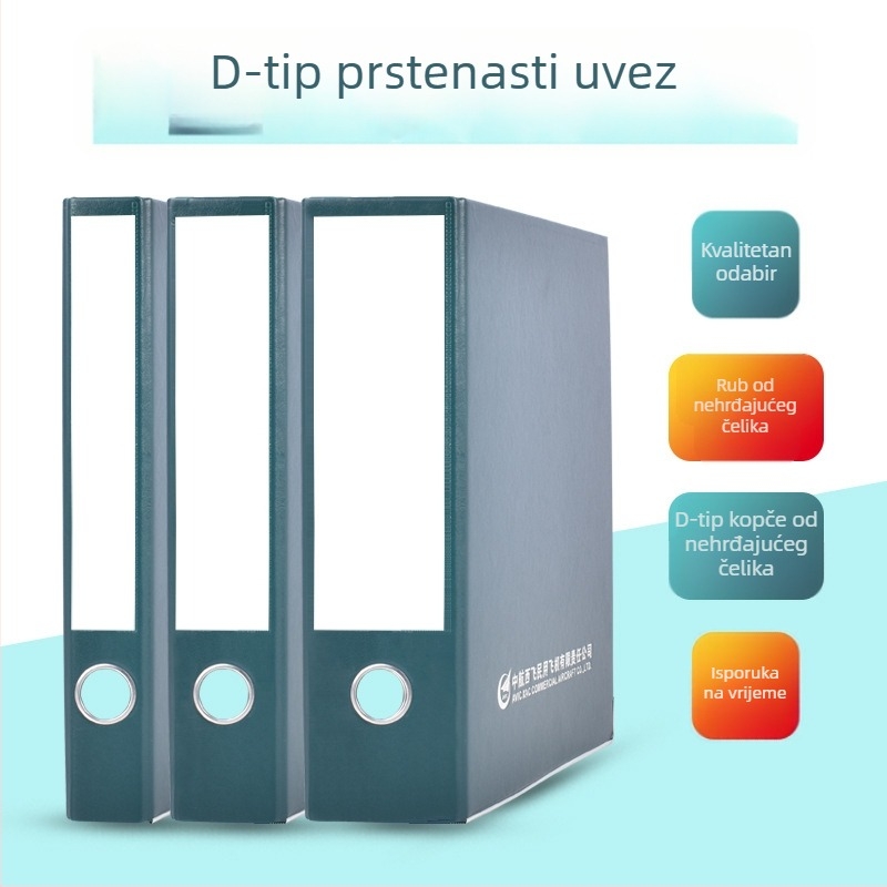 D-tip kartonska arhivska kutija, veličina A4