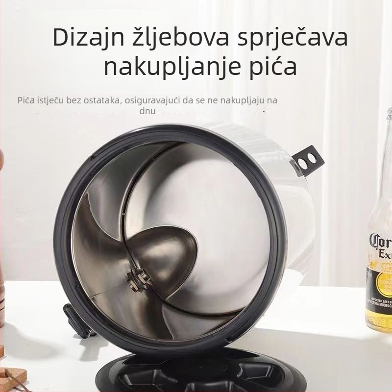 Izolirana nehrđajuća čelična kanta za mliječni čaj s kranom, komercijalna upotreba, velikog kapaciteta