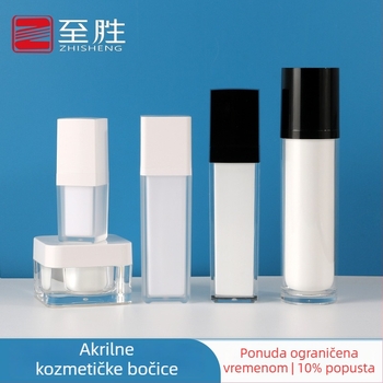 Akrilne kozmetičke bočice za losion i krem, kapaciteti 15/60/100/120 ml i 50 g bočica za kremu s pumpom
