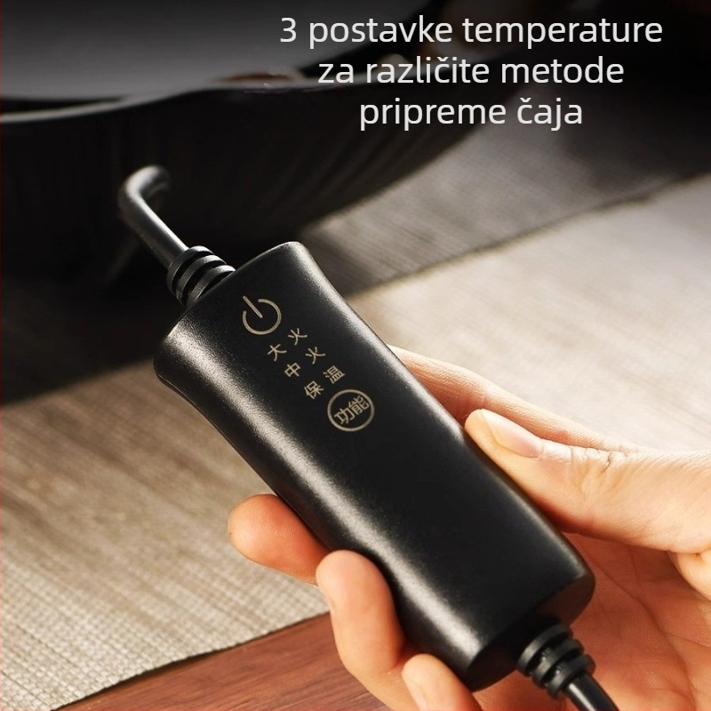 Staklena čajnik u kineskom stilu za visoke temperature — set čajnika za kućnu upotrebu