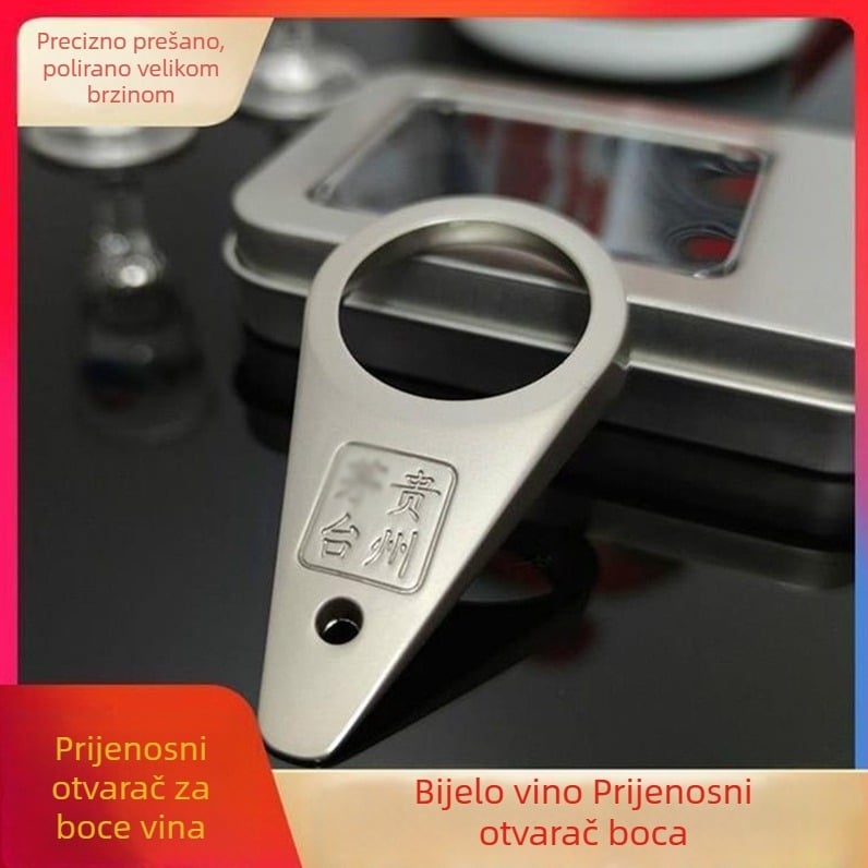 Maotai oblik otvarača bočica, gadget za ključeve, Feitian liker, uklanjanje čepa