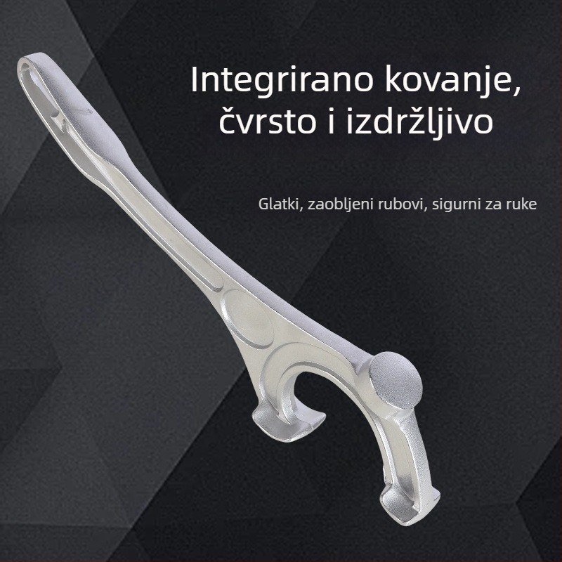 Prijenosni višefunkcijski otvarač za konzervu i boce od aluminijske legure