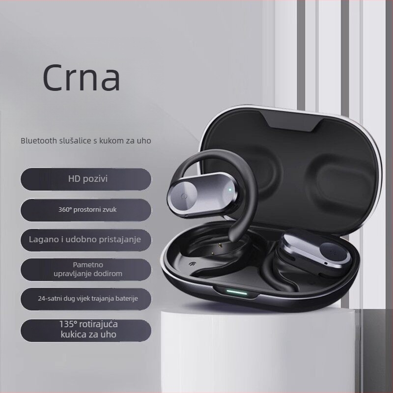 Bluetooth true wireless slušalice, in-ear, s aktivnom redukcijom buke, visokokvalitetan zvuk, upravljanje pozivima, sportski dizajn, kompatibilne s pametnim telefonima