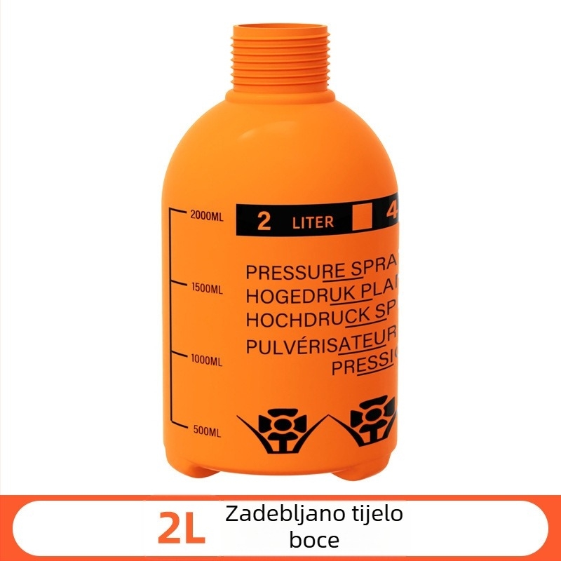 Zamjenski dijelovi za kanicu za zalijevanje s tlačnim zrakom: glava za raspršivanje, tijelo kanice i mlaznica