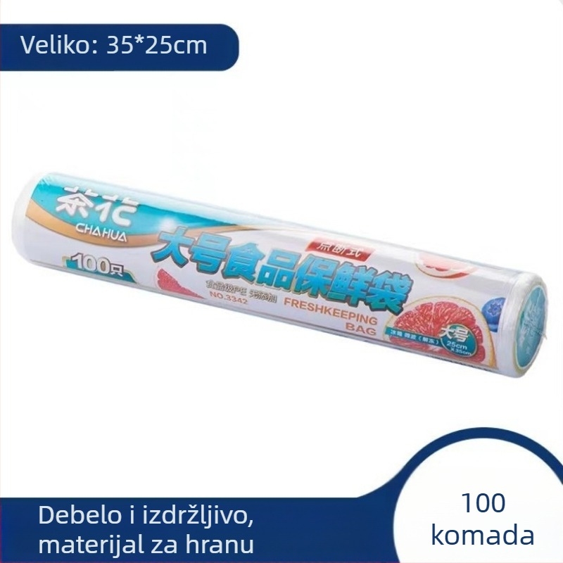Camellia vrećice za čuvanje hrane – plastične, jednokratne, debele, u roli