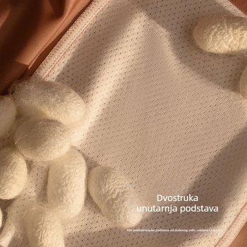 Satenski luksuzne muške bokserice od ledenog svilenog materijala, Mulberry svila 10A, antibakterijska podstava
