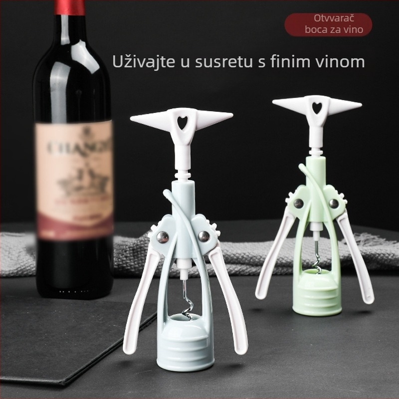 Višestruki otvarač za vino s debelim plastičnim kućištem