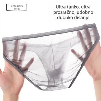 Muške gaćice od ledene svile, tanke, prozračne i upijaju znoj za ljeto