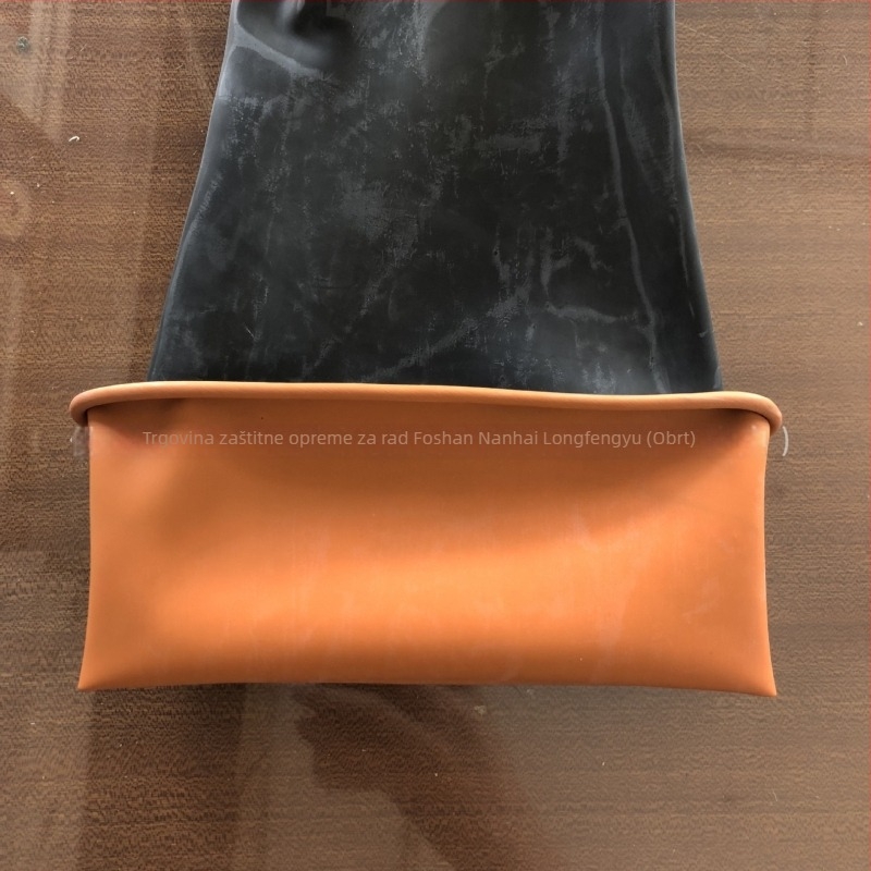 Colorful Cow marke industrijske latex rukavice za kemijske poslove, otporne na kiseline i baze