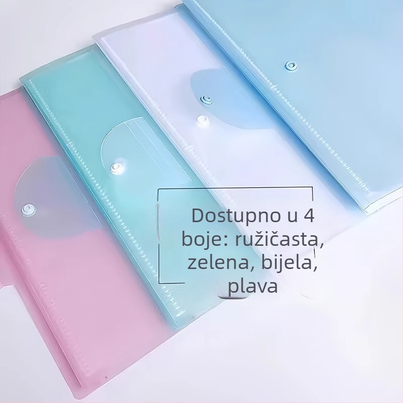 A3 knjiga za pohranu testova i dokumenata, organizator studijskih materijala za učenike